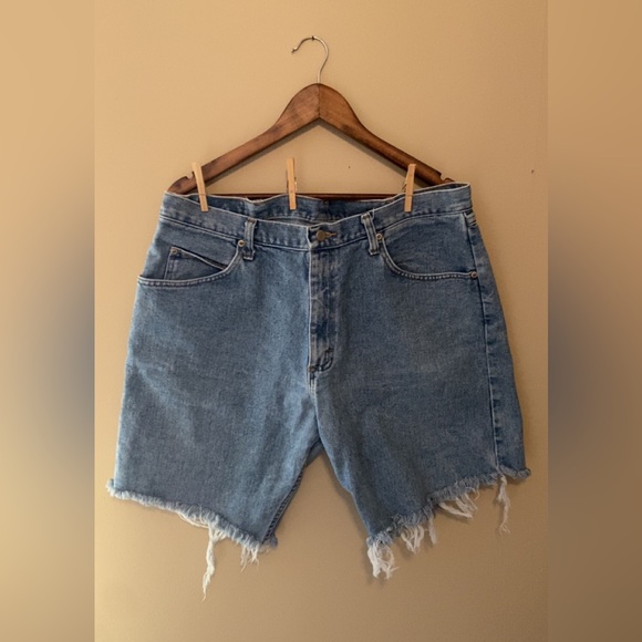 Wrangler Pants - Vintage Wrangler cut off jean shorts